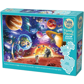 Cobble Hill Puzzles: Space Travels - Family Pieces (350pcs)