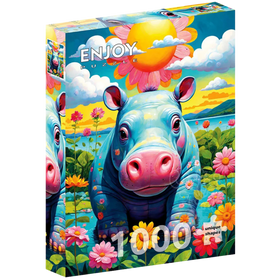 ENJOY Puzzle: Sunny Hippo (1000pcs)