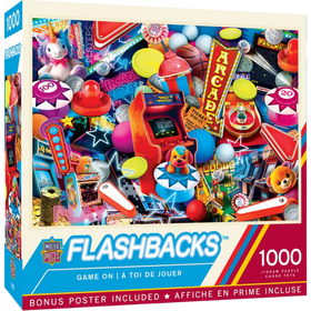 MasterPieces Puzzles: Flashbacks - Game On (1000pcs)