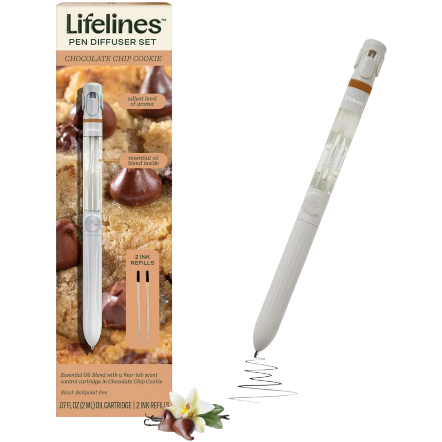 Lifelines: Pen Diffuser with Essential Oil Blends - Chocolate Chip Cookie