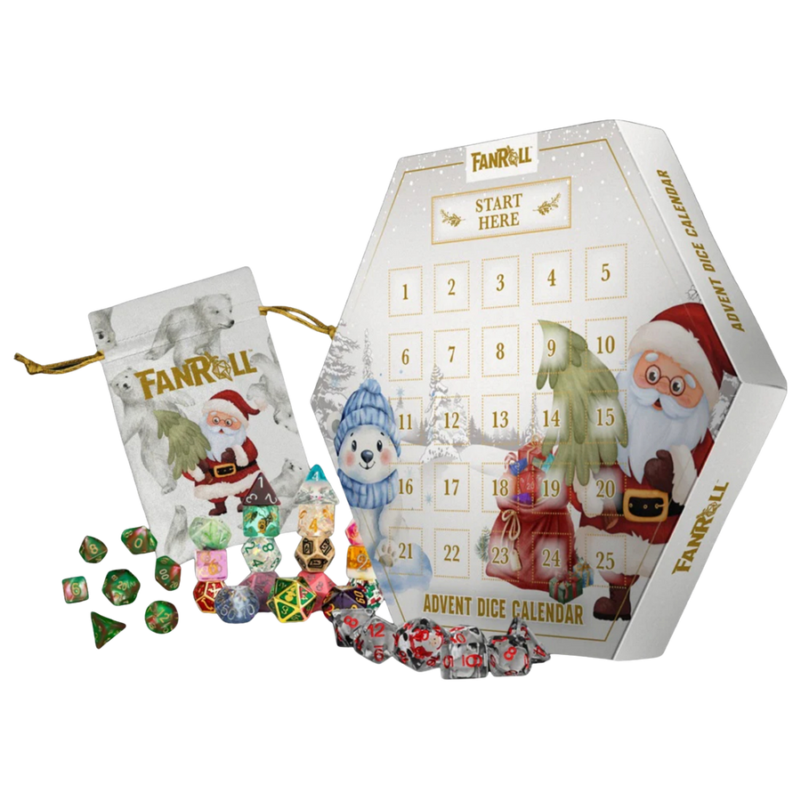 FanRoll: Holiday 2026 - Advent Dice Calendar (PREORDER)