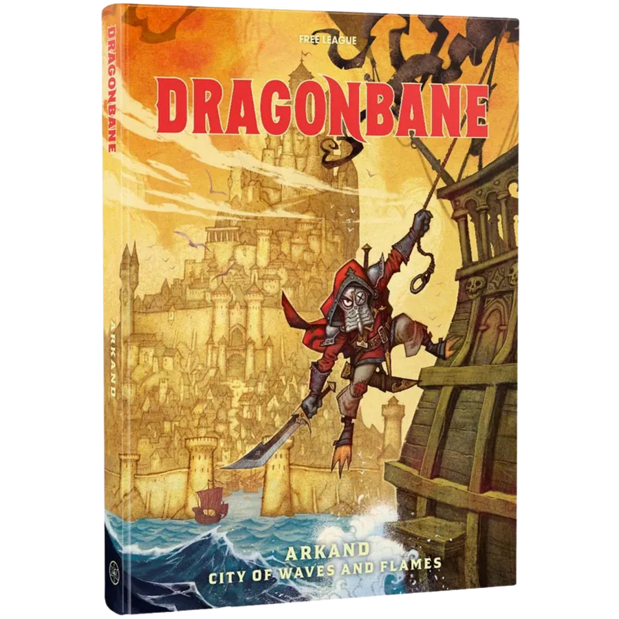 Dragonbane RPG: Arkand - City of Waves and Flames (PREORDER)