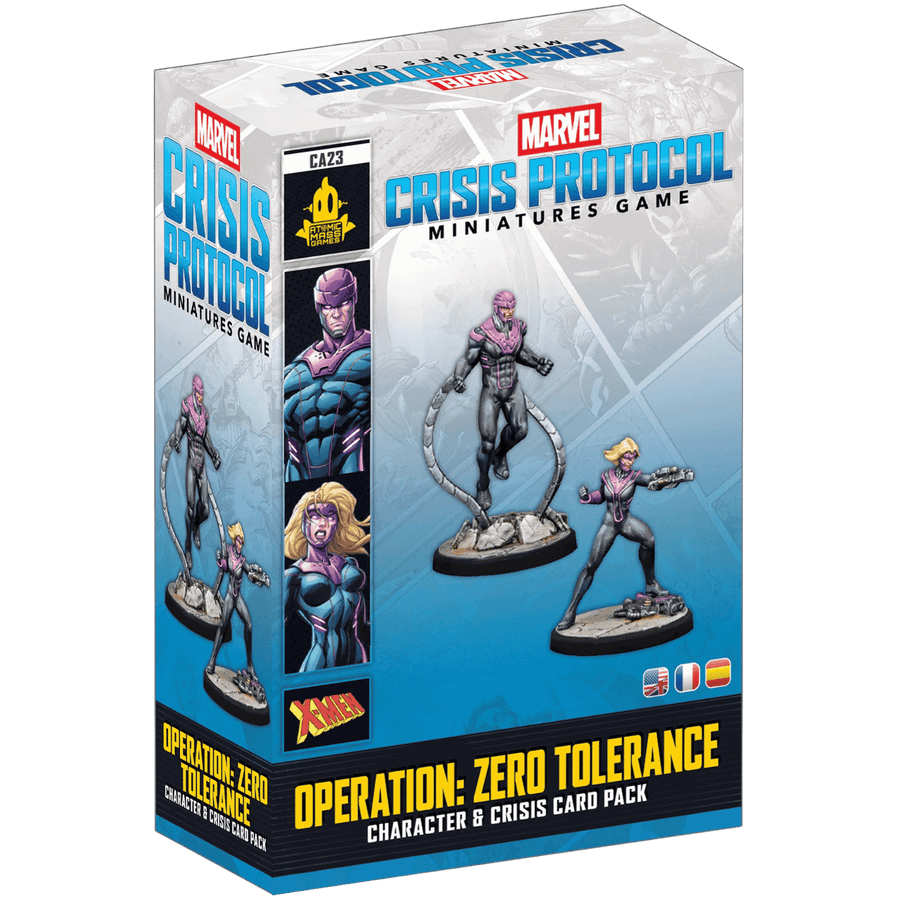 Marvel: Crisis Protocol - Operation - Zero Tolerance Character & Crisis Card Pack