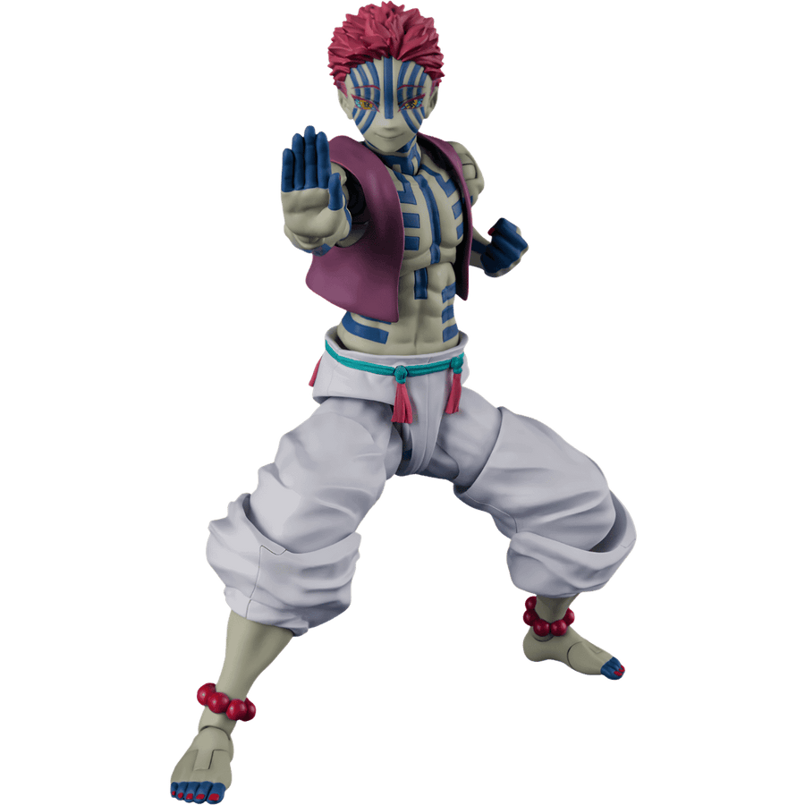 Demon Slayer: Kimetsu no Yaiba: Akaza TAMASHII NATIONS S.H.Figuarts Action Figure (PREORDER)