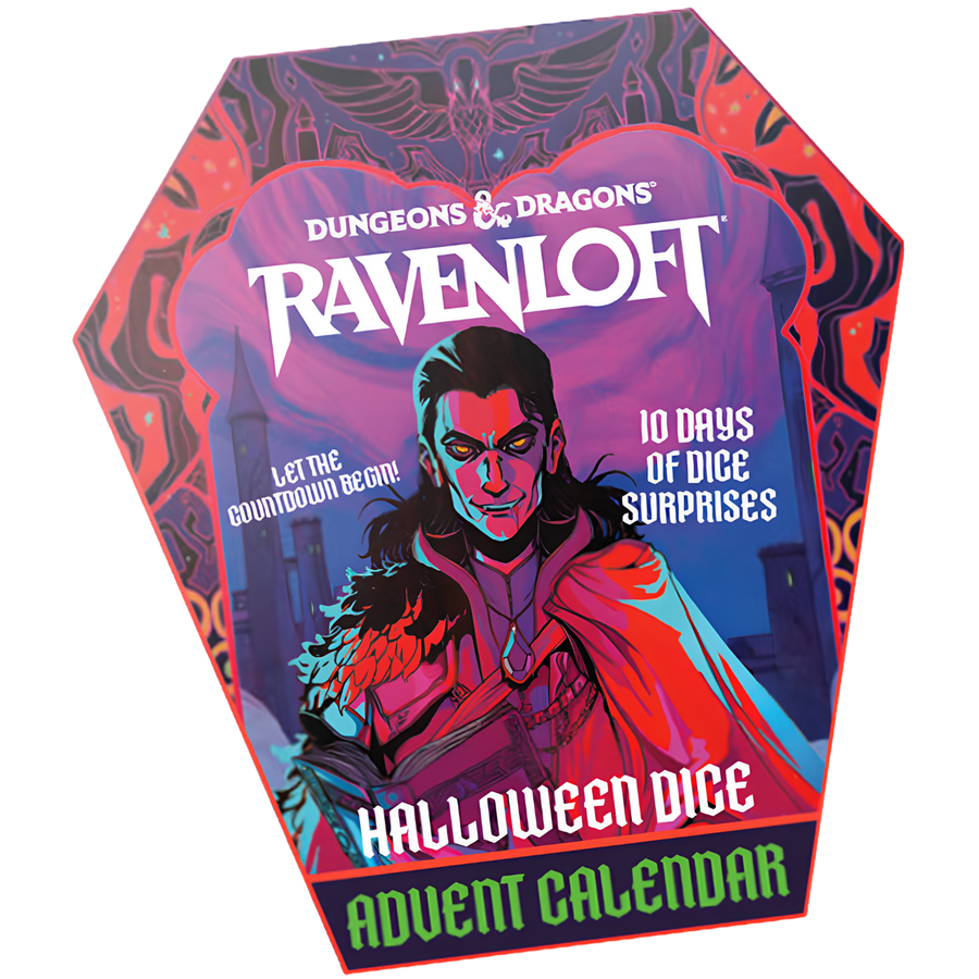 FanRoll: D&D Ravenloft - Halloween 2026 - Advent Dice Calendar (PREORDER)