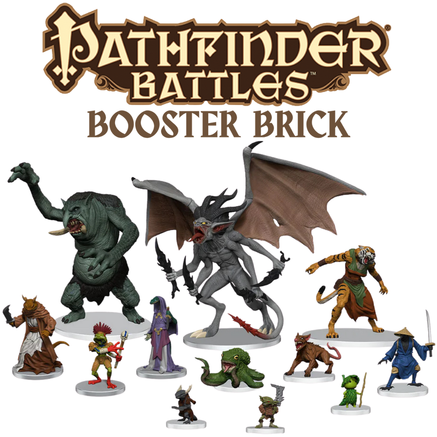 Pathfinder Battles Miniatures: Monster Core - Booster Brick (10) (PREORDER)