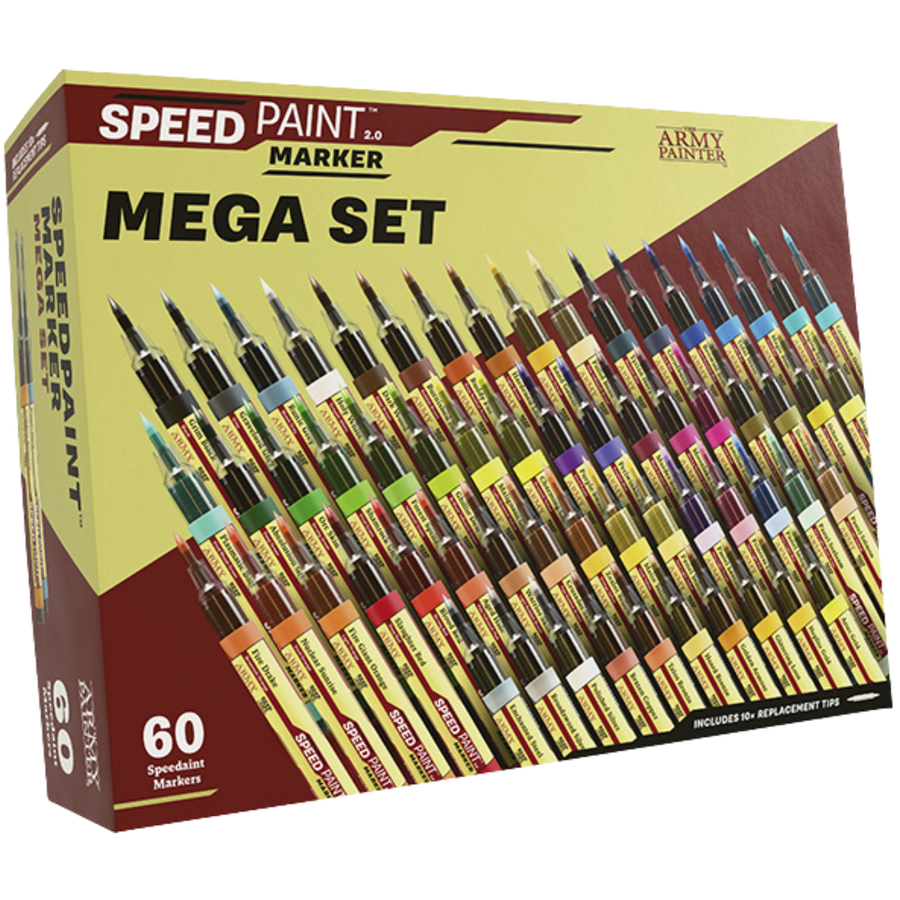 The Army Painter: Speedpaint 2.0 Marker - Mega Set (60ct) (PREORDER)