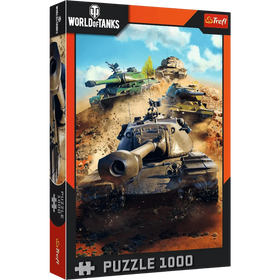 Trefl Puzzle: World of Tanks - Tanks in Battle (1000pcs)