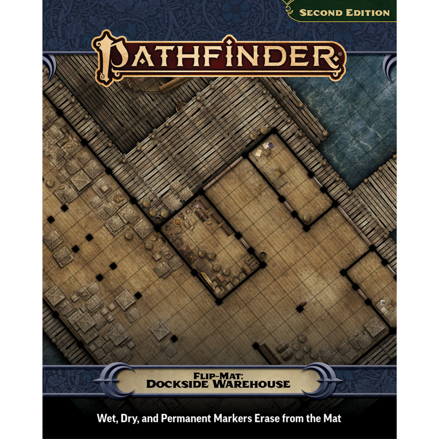 Pathfinder RPG 2nd Edition: Flip-Mat - Dockside Warehouse