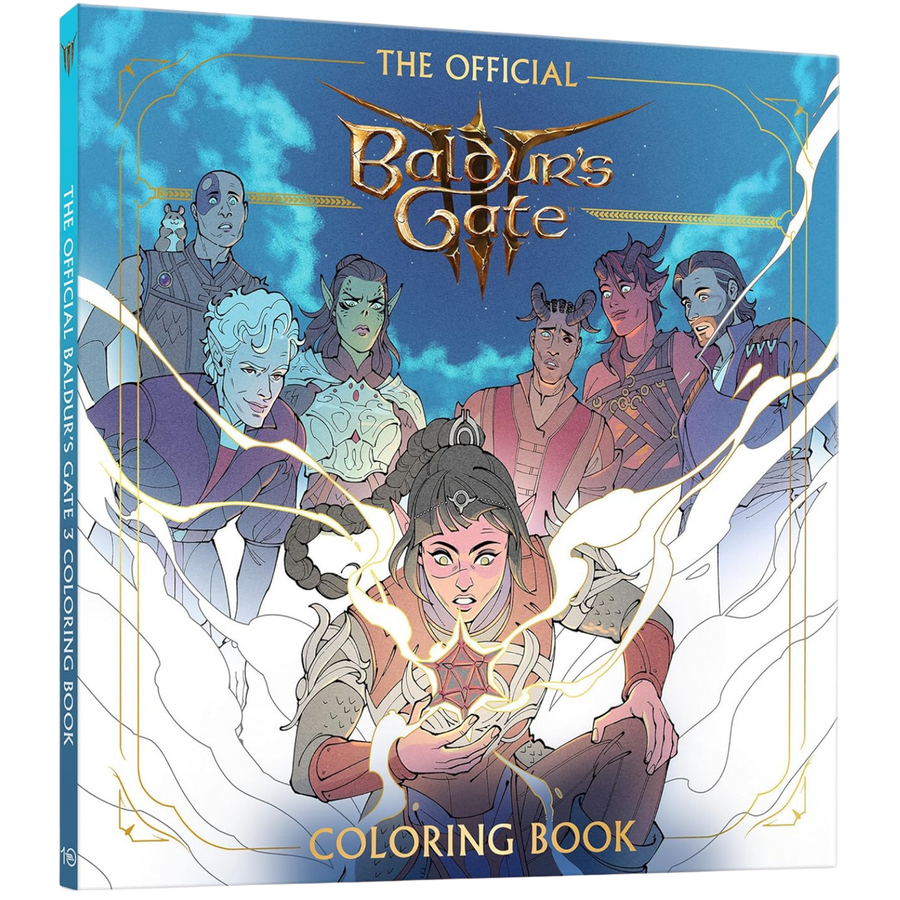 Baldur's Gate 3: Official Coloring Book (PREORDER)