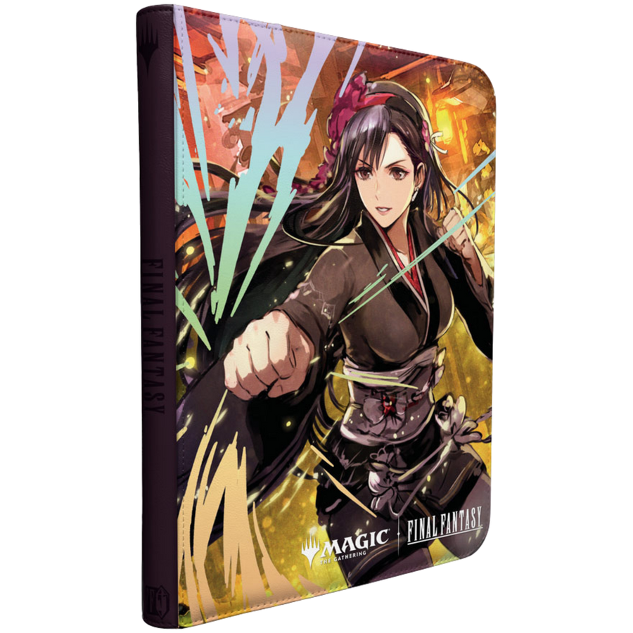Ultra Pro Binder: MTG Final Fantasy - Tifa Lockhart - Zippered (9-Pocket) (PREORDER)