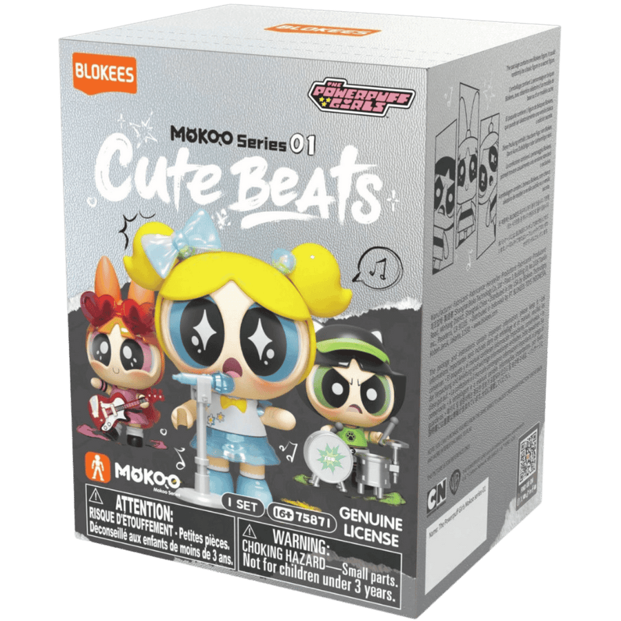 Blokees: The Powerpuff Girls Mokoo Series 01 - Cute Beats - Blind Box (PREORDER)