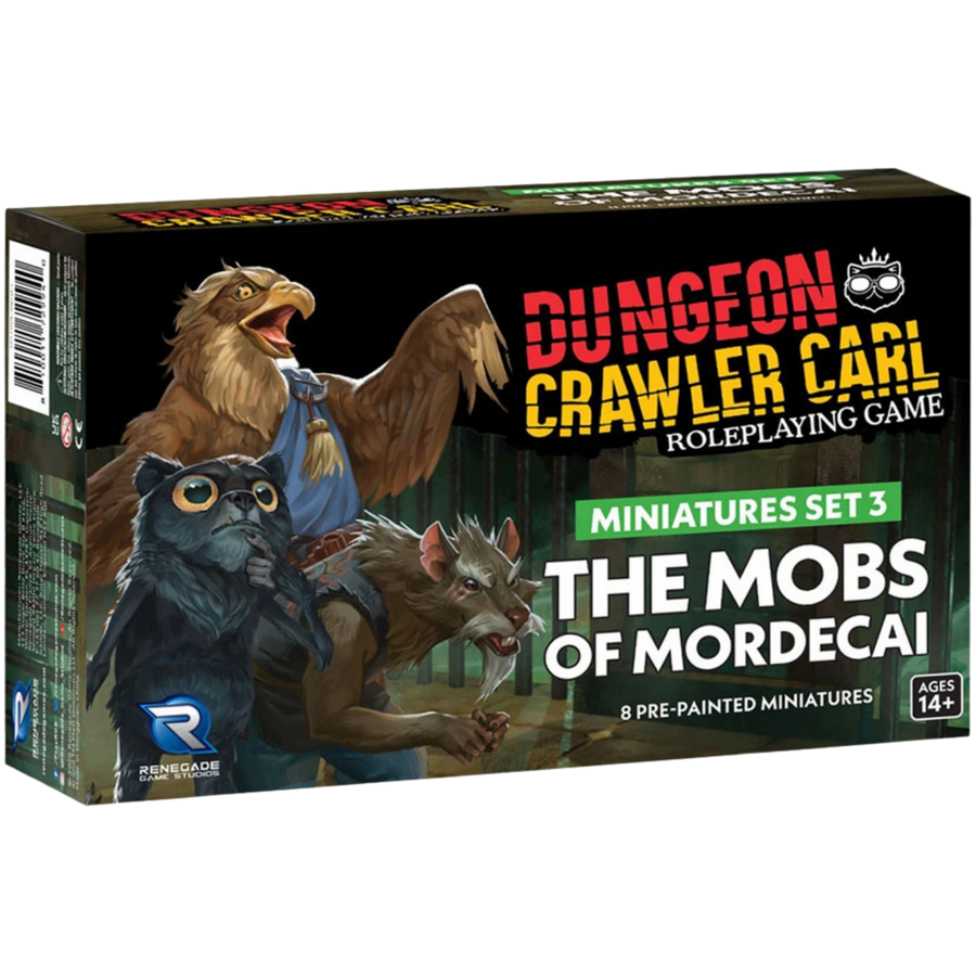 Dungeon Crawler Carl RPG: The Mobs of Mordecai - Miniatures Set 3 (PREORDER)