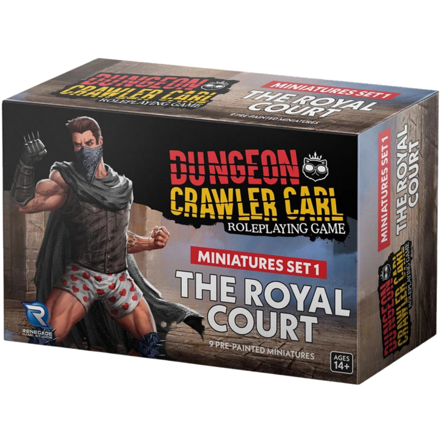 Dungeon Crawler Carl RPG: The Royal Court - Miniatures Set 1 (PREORDER)