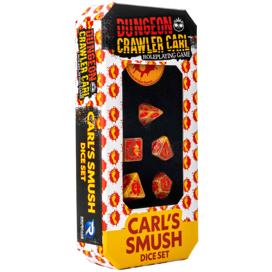 Dungeon Crawler Carl RPG: Smush Dice Set (7ct) (PREORDER)