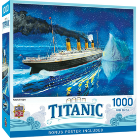 MasterPieces Puzzles: Titanic - Fateful Night (1000pcs)