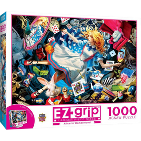 MasterPieces Puzzles: Alice in Wonderland (1000pcs, EZ Grip)