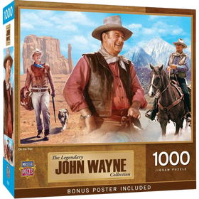 MasterPieces Puzzles: John Wayne Collection - On the Trail (1000pcs)
