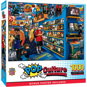 MasterPieces Puzzles: Pop Culture - Be Kind, Please Rewind (1000pcs)