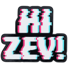 Dungeon Crawler Carl: Hi Zev! Glitch Enamel Pin