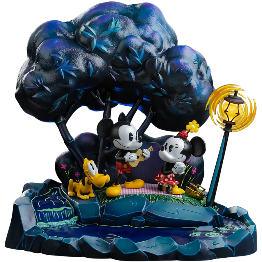 Disney: Mickey, Minnie, and Pluto's Day at the Park DSNEY145426-10 - Deluxe Art Scale 1/10 Statue (PREORDER)