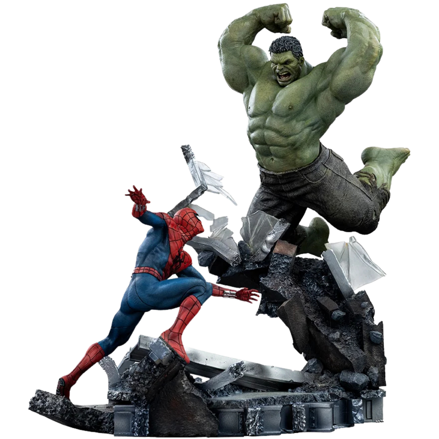 Marvel Studios: Spider-Man: Brand New Day - Spider-Man vs Hulk MARCAS143426-10 - Art Scale 1/10 Statue (PREORDER)