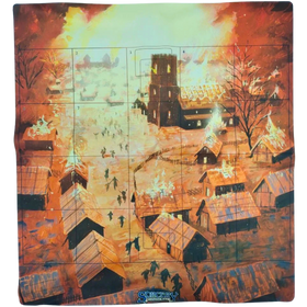 Sorcery: Contested Realm - Arthurian Legends - Year of the Blaze (Fire) 2-Player Playmat
