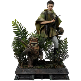 Star Wars: Return of the Jedi - Leia and Wicket LUCSWR126625-10 - Art Scale 1/10 Statue