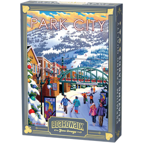 Boardwalk Puzzle Company: Park City Winter Playing Cards