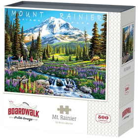 Boardwalk Puzzle Company: Mt. Rainier National Park (500pcs)
