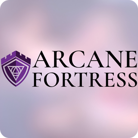 Arcane Fortress Binder: Solid Color Cream - Zippered, Toploader (4-Pocket) (PREORDER)