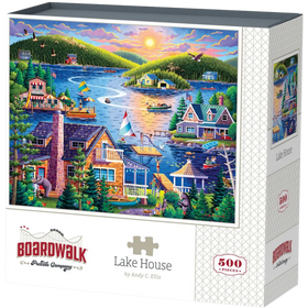 Boardwalk Puzzle Company: Lake House (500pcs)
