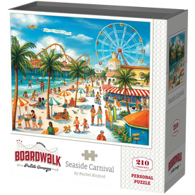 Boardwalk Puzzle Company: Seaside Carnival - Personal Puzzle (210pcs)