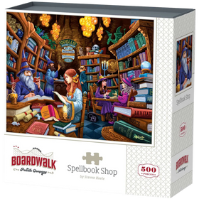 Boardwalk Puzzle Company: Spellbook Shop (500pcs)
