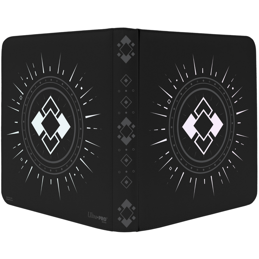 Ultra Pro Binder: Obsidian - Zippered (12-Pocket) (PREORDER)