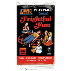 Steven Rhodes Playpaks Series 1: Frightful Fun - Card Pack (PREORDER)