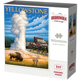 Boardwalk Puzzle Company: Yellowstone National Park - Personal Puzzle (210pcs)