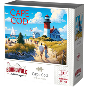 Boardwalk Puzzle Company: Cape Cod - Personal Puzzle (210pcs)