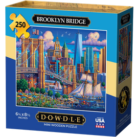 Boardwalk Puzzle Company: Brooklyn Bridge - Mini Puzzle (250pcs)