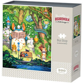 Boardwalk Puzzle Company: Bus Stop (300pcs)