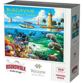 Boardwalk Puzzle Company: Biscayne - Personal Puzzle (210pcs)