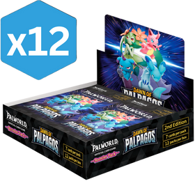 Palworld Official Card Game: Dawn of Palpagos - Booster Box 2nd Edition (Sealed Case) (PREORDER)