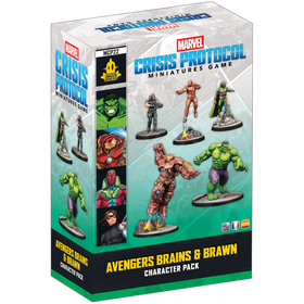Marvel: Crisis Protocol - Avengers Brains & Brawn Character Pack (PREORDER)