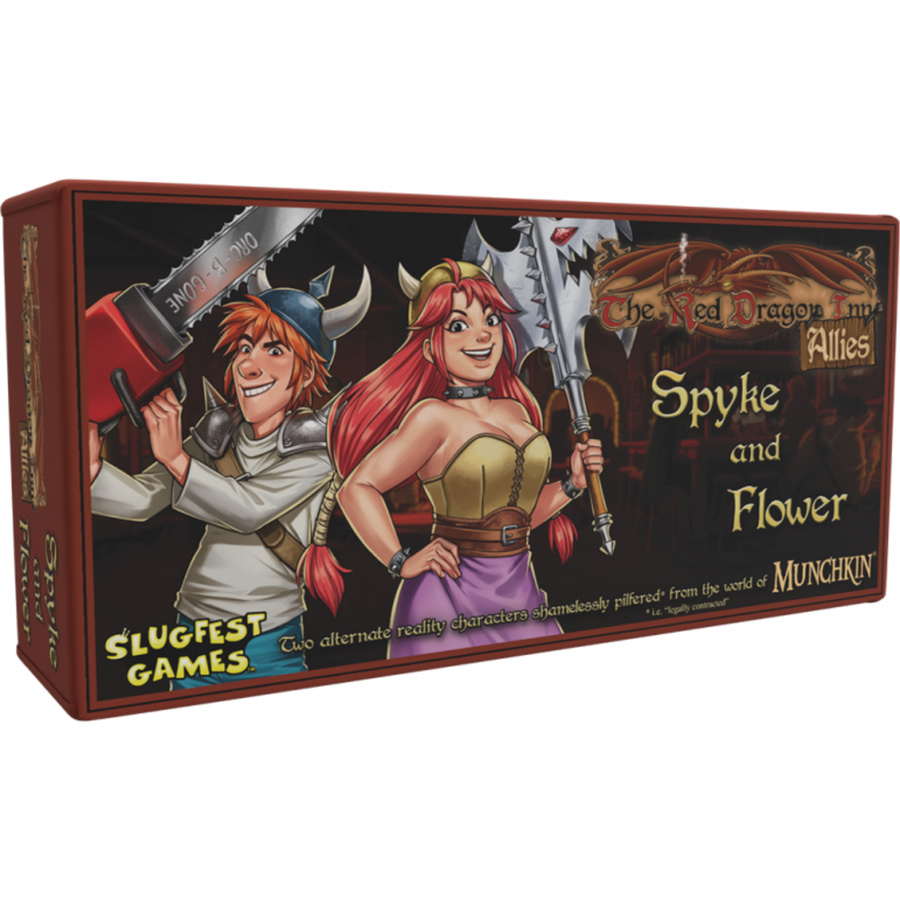 The Red Dragon Inn: Allies - Spyke & Flower (Red Dragon Inn Art Style) (PREORDER)