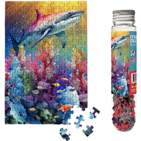 MicroPuzzles: Shark Reef - Marine Life (150pcs)