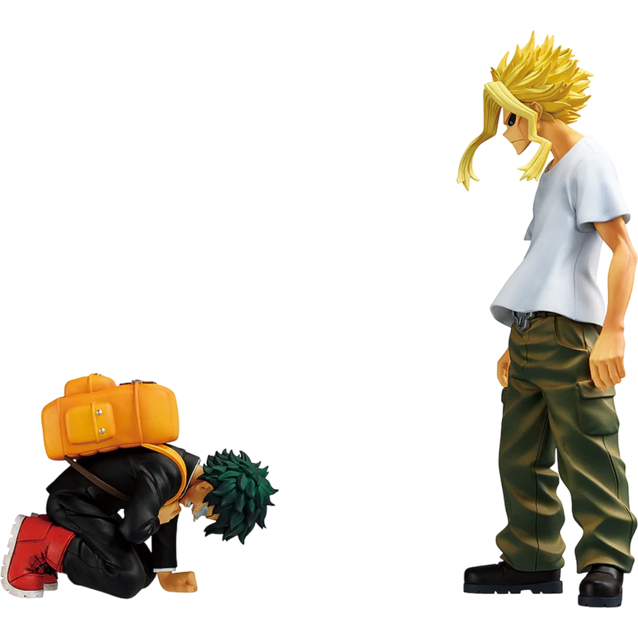 My Hero Academia: Izuku Midoriya & All Might (The Story of How He Became the Greatest Hero) Masterlise Plus Ichibansho Figure (PREORDER)