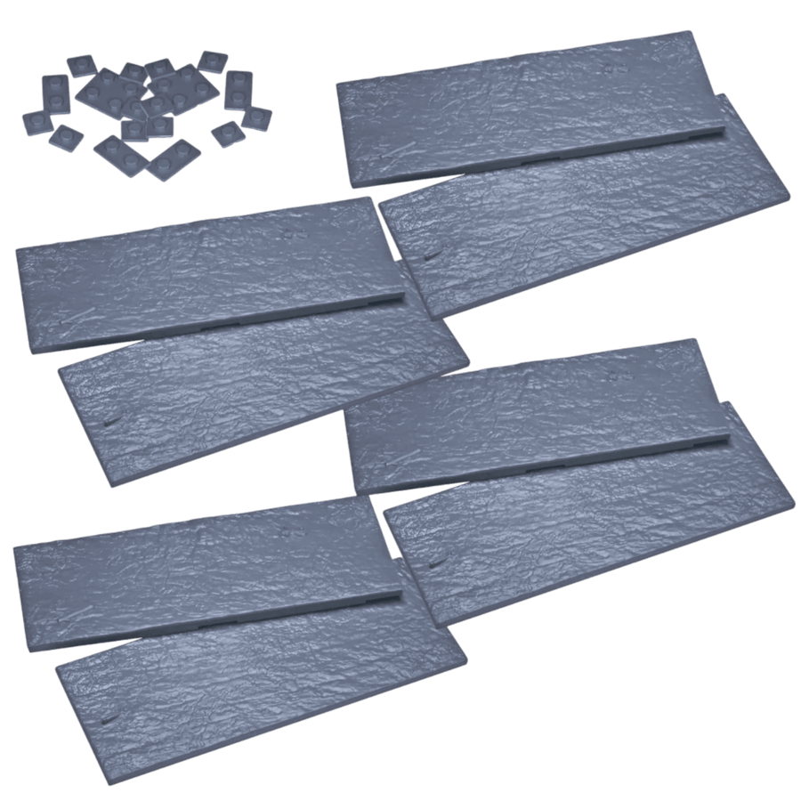 Kings of War 4E: Modular Plastic Base Set 100x40 (8)