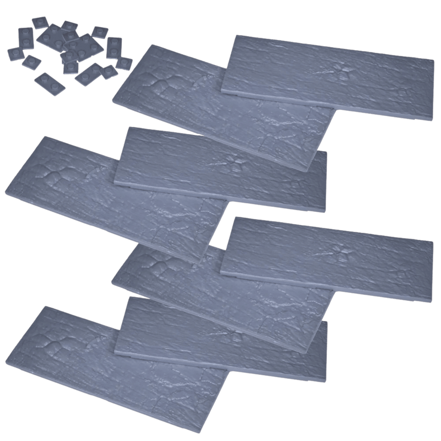 Kings of War 4E: Modular Plastic Base Set 125x50 (8)
