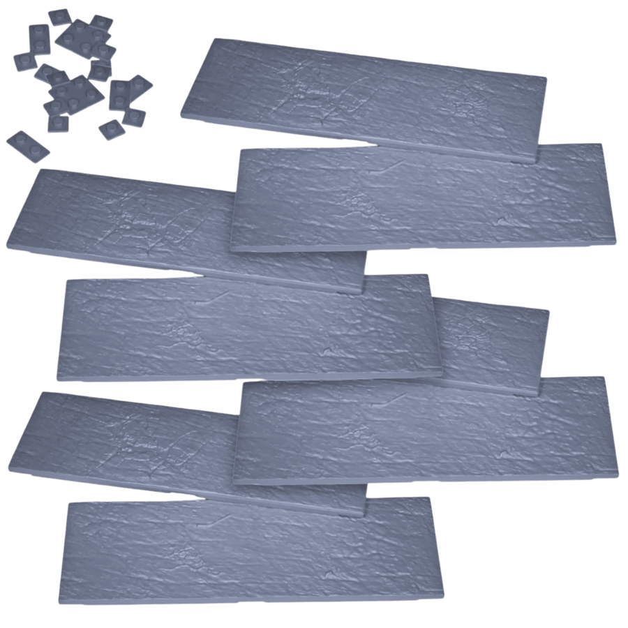 Kings of War 4E: Modular Plastic Base Set 150x50 (8)