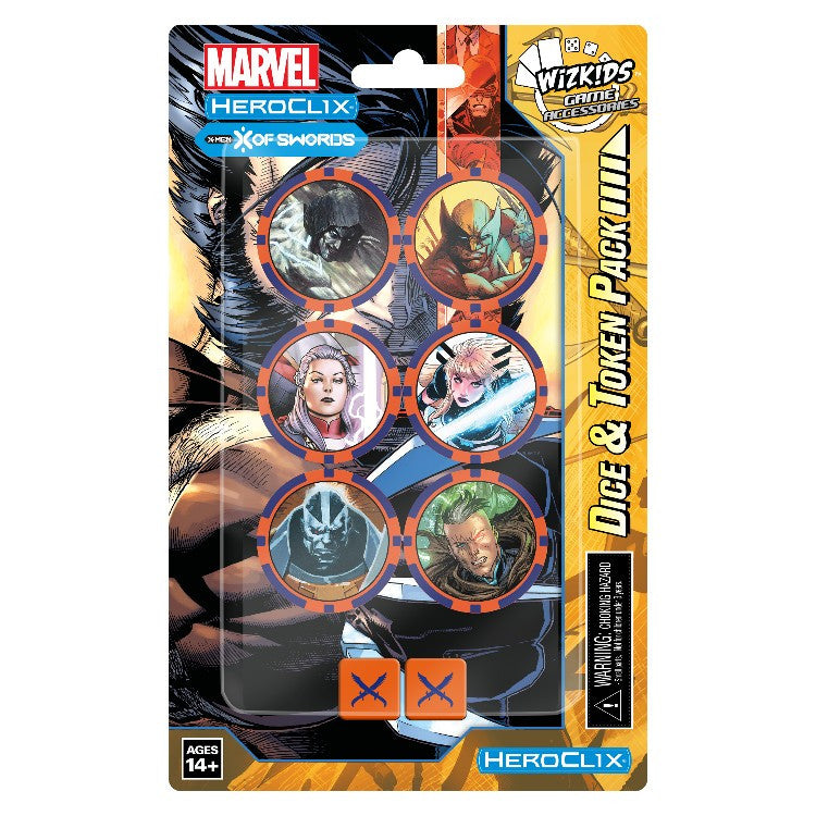 Marvel HeroClix: X-Men - X of Swords - Dice & Token Pack